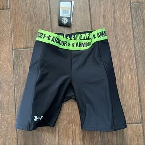 Under Armour Heatgear Slider 1281967 Women's Shorts sz S New with Tags